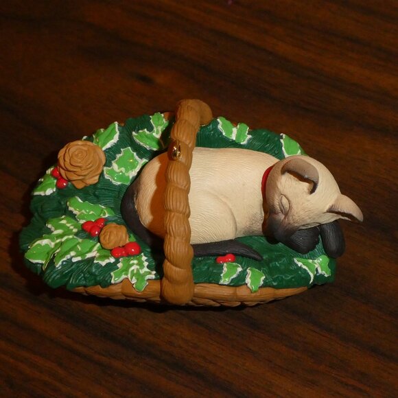 TWO Hallmark Keepsake Ornaments Cat Nap #1 AND #3 - Picture 8 of 16